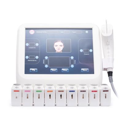 China 4MHz Facial Beauty HIFU Portable Machine For Anti Aging for sale