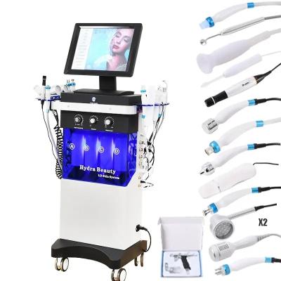 China 14 In 1 Hydra Beauty Skin Management Hydra Facial Therapy Machine for sale