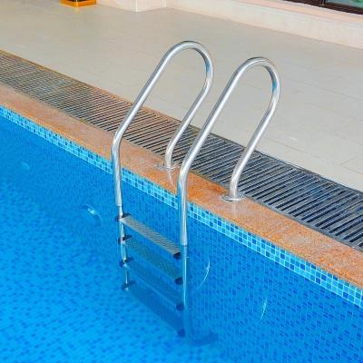 China SS304 Inground Pool Ladder Steps for sale