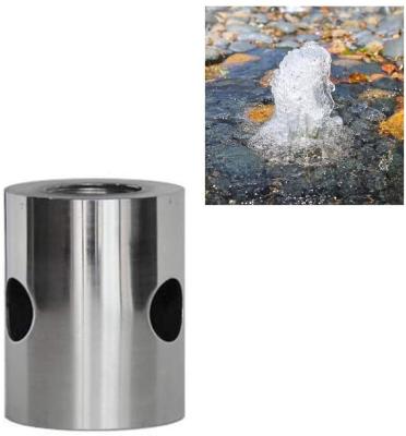 China Stainless Steel Cup Bubble Water Fountain Nozzles Spray Heads Pond Fountain Nozzles for sale