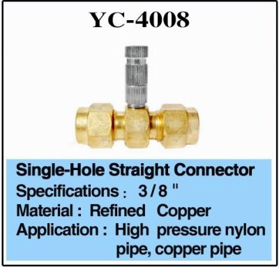China High Pressure Brass Ф9.5 Water Feature Connectors for sale