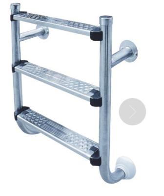China 3 Steps 1.2mm  316 Stainless Steel Swimming Pool Ladder for sale