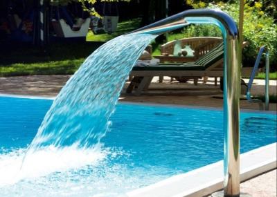China 600mm Pool Fountain Accessories Stainless Steel Waterfall Jet for sale