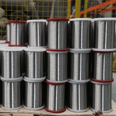 Chine fil fin lumineux d'acier inoxydable du fil 304 de métal flexible de norme d'AISI à vendre