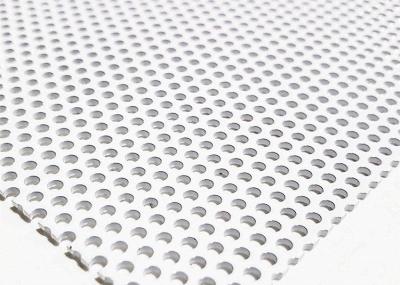 China Powder Coated Mild Steel Perforated Metal Wire Mesh Round Hexagonal Holes for sale