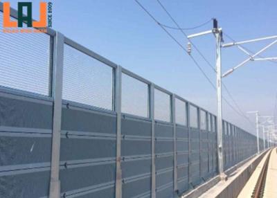 China Customized Galvanized Sound Barrier Fence Width 500mm Acoustic Barrier Panels for sale