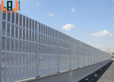 China Lightweight 2500x500x100mm Highway Sound Barrier Walls Soundproof Barrier Panels for sale