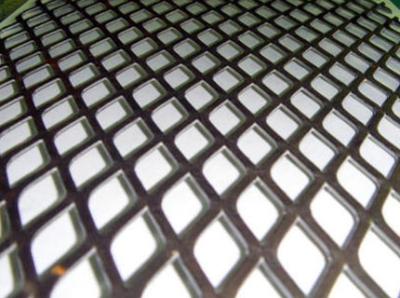 China los paneles de malla de alambre ampliados 0.02m m de acero del metal del diamante en venta