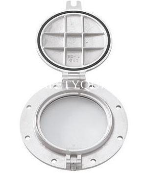 China Marine fireproof welded side scuttle with cover for sale