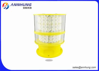 China Tower Crane Flashing LED Lights / Aircraft Warning Light Die Casting Aluminum for sale