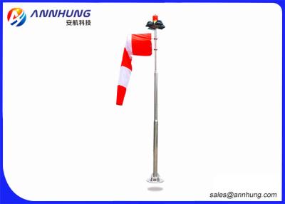 China 360° Angle Helipad Landing Lights AH-HP-W-1Internally Illuminated Heliport Wind Cone for sale