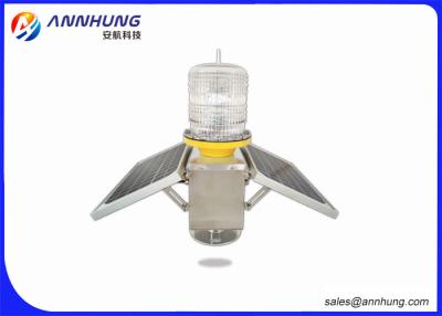China Solar Powered Boat Navigation Lights For 3 - 5 Nautical Miles Navigation for sale