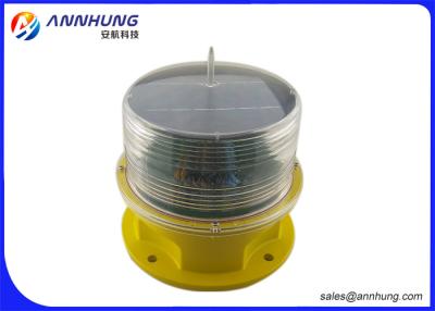 China ICAO Standard Low-intensity LED Aircraft Warning Light with Built-in Solar Panel for sale