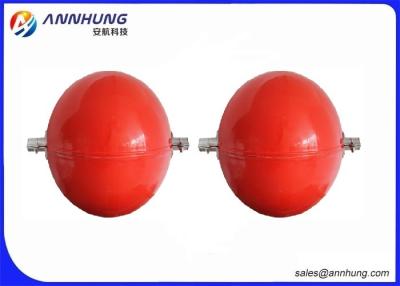 China Red Orange  Power Line Marker Balls On Electrical Transmission Lines for sale