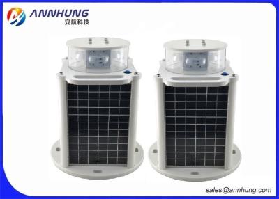 China Luz de advertência de piscamento da aviação solar média da intensidade com controlador remoto à venda