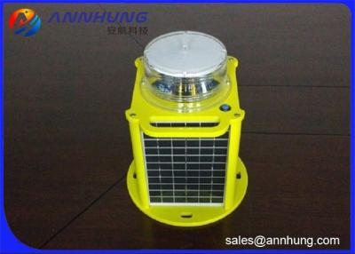 China Aircraft Warning Solar Aviation Obstruction Light Medium Intensity Type For High Tower Or Building for sale