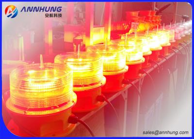 China Heat Resistant Medium Intensity Obstruction Light / Tower Warning Lights FAA L864 for sale