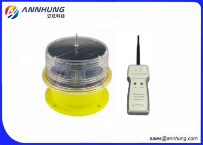 China Remote Control  Solar Aviation Obstruction Light , High Efficient  LED Solar Light for sale