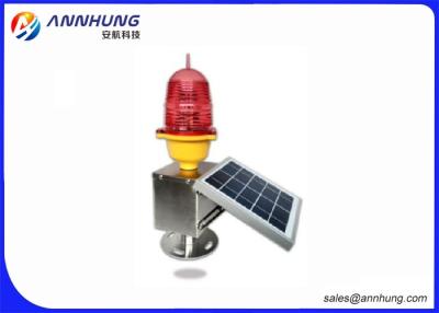China Low Intensity L810 Solar Aviation Obstruction Light AH-LS/A Dust To Dawn Operation for sale
