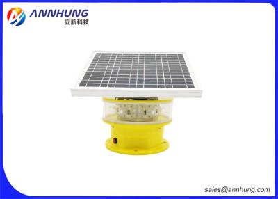 China Flash Mode Solar Powered Aviation Lights / Aircraft Obstruction Lights for sale