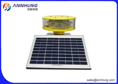 China UV Protection Solar Powered Marker Lights / Aircraft Warning Lights On Towers for sale