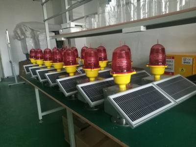 中国 短い電圧の太陽電池パネルLEDの障害物表示燈の広範囲の保護 販売のため
