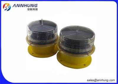 China Mini Panel Solar Aviation Obstruction Light Low Power Consumption Long Life Span for sale