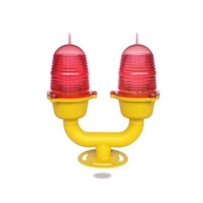 China Steady Burning Obstruction Light, Main-Standby Mode Low Intensity Aviation Warning Light FAA L810 Safety Light for sale