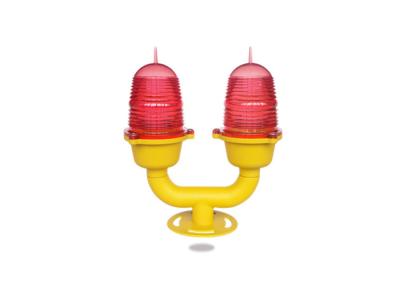 China Flight LED Aviation Obstruction Light ICAO Aviation With Bird Deterrent Spike Lamp for sale