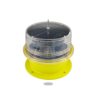 China GPS Sync Solar Warning Light UV Polycarbonate Microprocessor Controlled 20fpm for sale