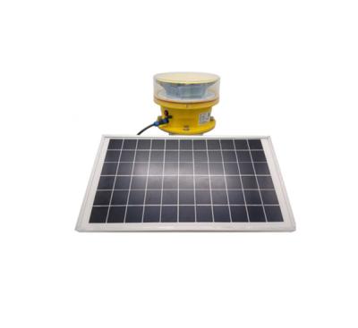China ICAO Solar Powered Medium Intensity Aviation Obstruction Light for sale