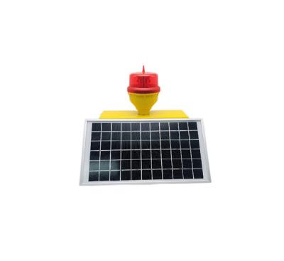 China FAA 130m/S LED Solar Obstruction Light Aircraft Warning Marker Low Intensity for sale