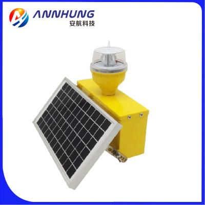 China Low Intensity Solar Powered Aviation Obstruction Light System IP65 for sale