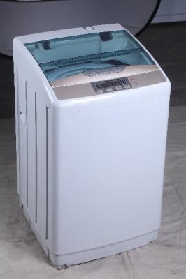 China Compact High Efficiency Top Load Washing Machine Plastic Body Gray Color For Family Use for sale