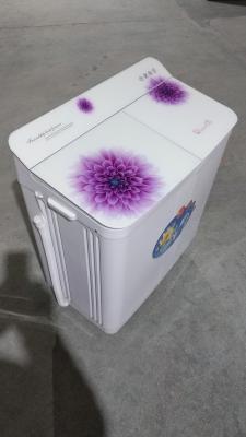 China Plastic Semi Automatic 8.5kg Home Washing Machine With Glass Lid 775 * 448 * 922 for sale
