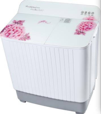 China Máquina de lavar gêmea sem redução da cuba com calefator, a arruela portátil e o girador à venda
