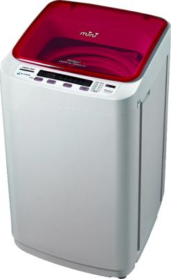 China Mini lavadora delgada automática de la carga superior, lavadora de ropa portátil apilable en venta