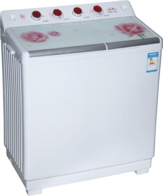 Chine Machine à laver tranquille de baquet de jumeau du plastique 10kg avec les marqueteries colorées de décoration de boutons facultatifs de formes à vendre