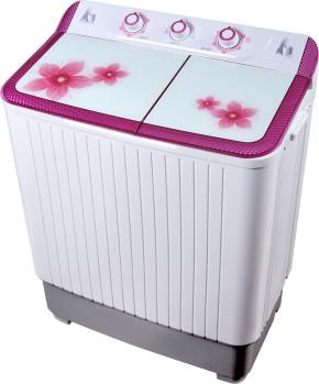 China La lavadora semi automática gemela colorida 7kg de la tina con el cuerpo plástico moderó el vidrio en venta