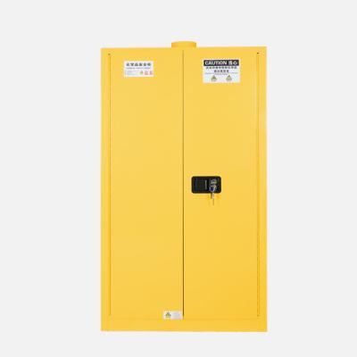 China Combustible Chemicals Safety Storage Red Fire Cabinet Self Close Door Type 45Gallon zu verkaufen