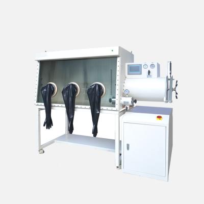 China Air Purification System 1ppm Sterile Vacuum Glove Box For Lithium Battery for sale