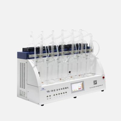China ISO 2-10ml/Min Automatic Distillation Unit , Water Chiller Distillation Instrument for sale