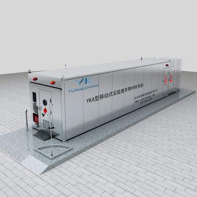 China 20 / Vorratsbehälter des Sondermüll-40foot, 2900mm chemische Abfalllagerungs-Behälter zu verkaufen