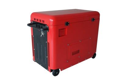 China Red Colour Floor Type Silent Diesel Generator for sale