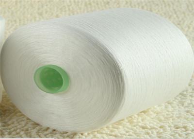 China White 60/2 Sewing Thread Polyester ,Virgin Polyester Machine Embroidery Thread On Plastic Cone for sale