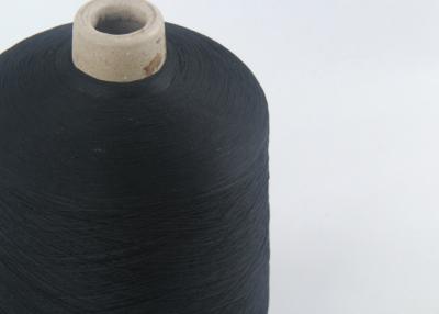 Cina Filato nero 100% del poliestere del Ne 32s di colore 32/2 per i calzini Kintting in vendita