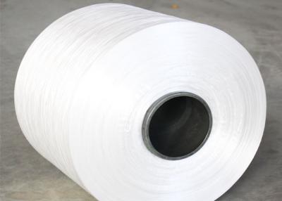 China Raw White Twisted Textured High Tenacity Polyester Yarn 630D For Tube for sale