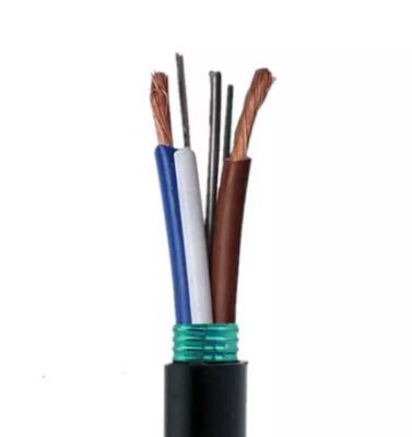 China Cable de fribra óptica compuesto del poder del híbrido de YTTX 2*0.5m m en venta