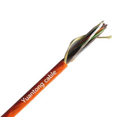 China Cable micro soplado del aire del HDPE, cable de fribra óptica al aire libre de 144 bases en venta