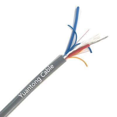 China FTTH Hybrid Composite Cable , G657a2 LSZH Fiber Copper Hybrid Cable for sale